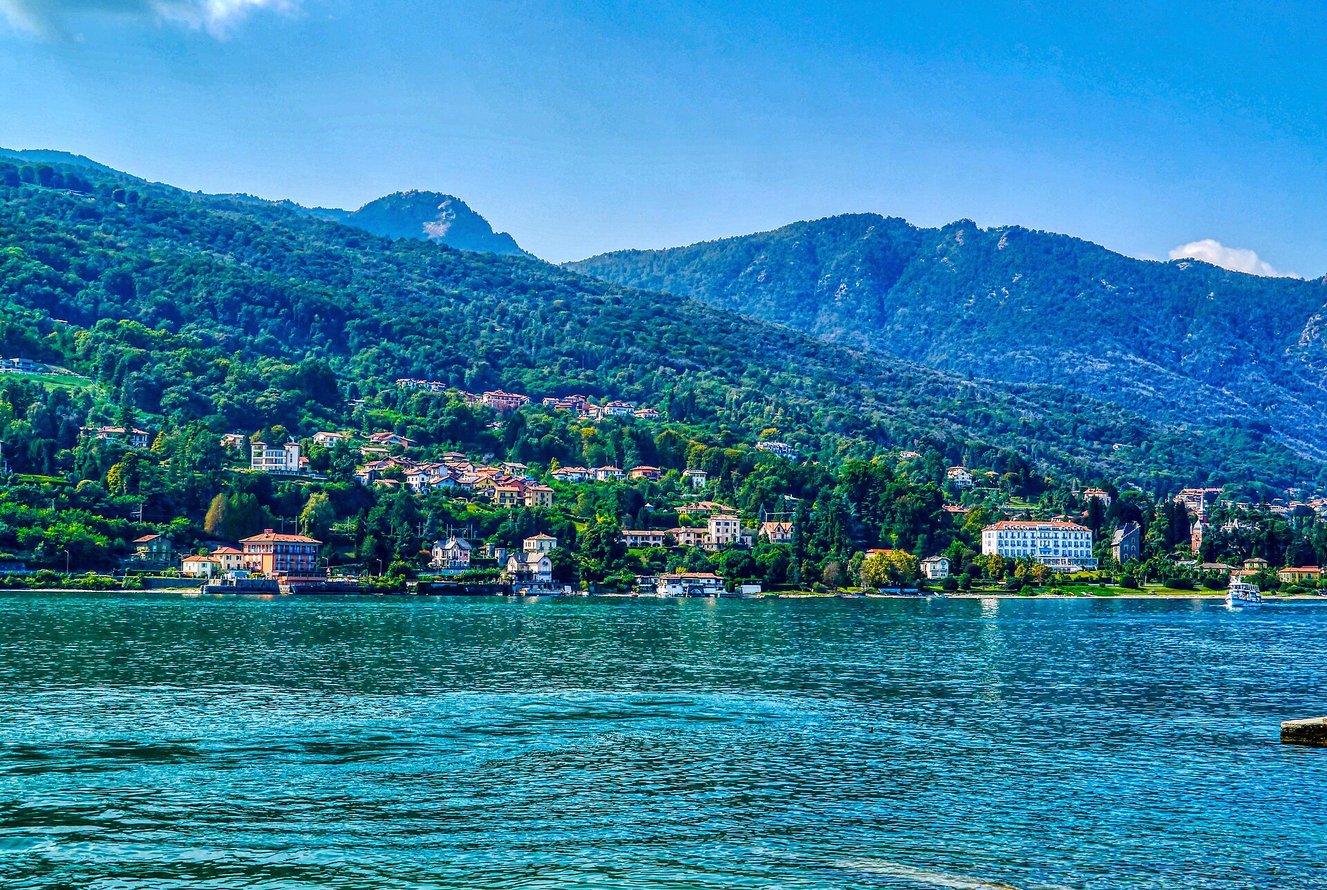 Stresa affacciata sul Lago Maggiore